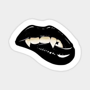 Black Vampire lips Magnet