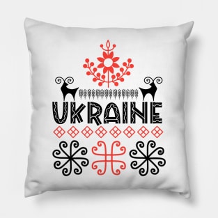 Ukrainian Ethnic Pillow