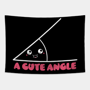 A Cute Angle Tapestry