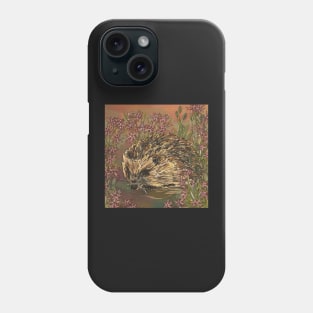 Sweet Ragged-Robin Hedgehog Phone Case