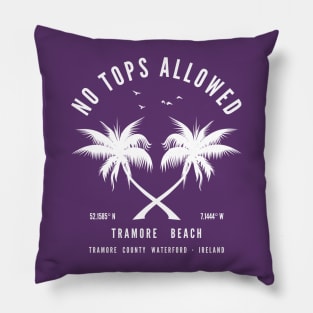 Tramore Beach, Tramore County, Waterford - Ireland Beaches Pillow