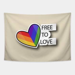 Free To Love Tapestry