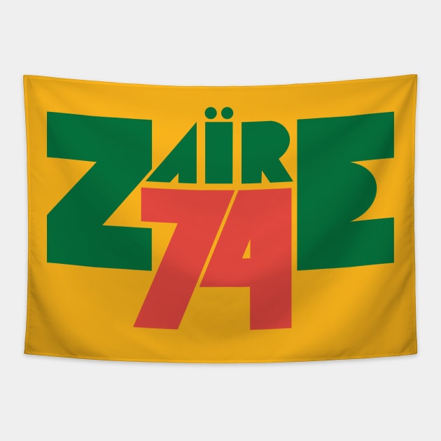 Zaire '74 - James Brown, rumble in the jungle Tapestry by goatboyjr