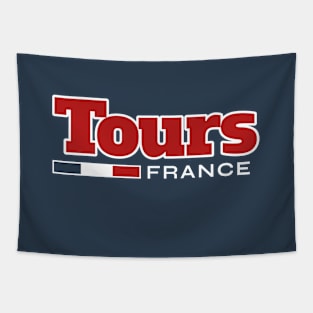 Tours France Retro Tapestry