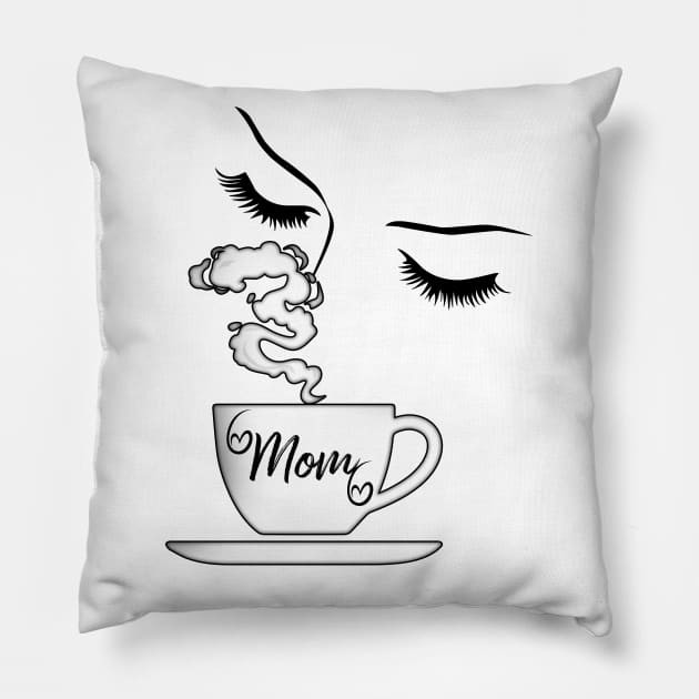 Coffee Lovers, Women's Coffee, Funny Coffee, Coffee Before Talkie, Coffee, Gift for Friend Pillow by PowerD