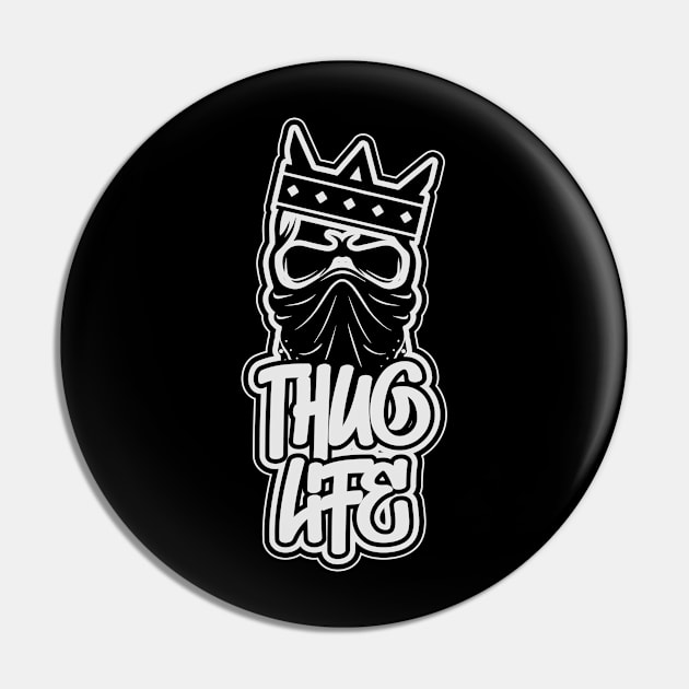 ThugLife Black Edition Pin by NineBlack