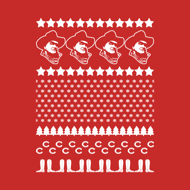 Rooster Christmas Jumper Pattern by robotrobotROBOT