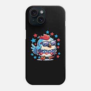 4th of July Chicken Phone Case