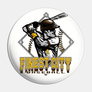 Finest City Baseball Forever Diamond Pin