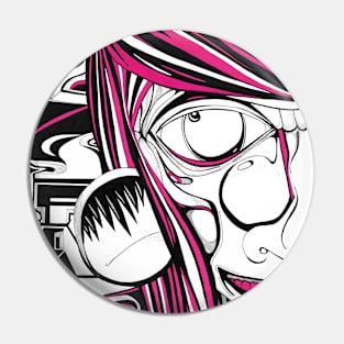 Bitch face Pin