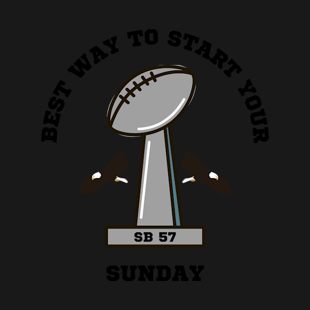 Super Bowl Shirt by Sunday Morning Slants