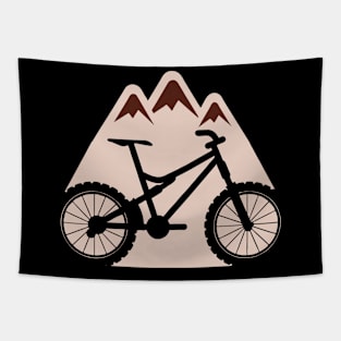 Mountain Bike Tapestry