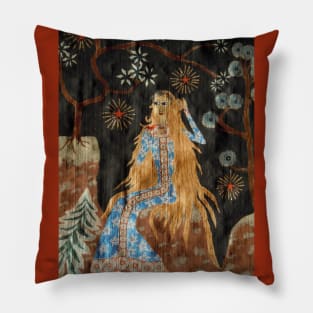 Golden Hair Pillow