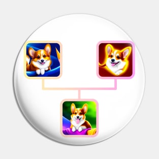 Cute Corgis Pin