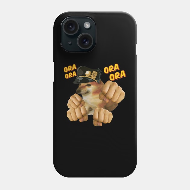 Jotaro Cheems Phone Case by RKBJJ