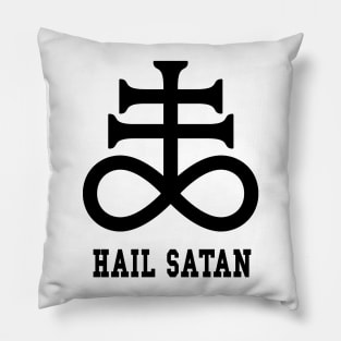 Sigil Of Leviathan Hail Satan Pillow