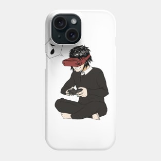 Boy Playing Games Phone Case