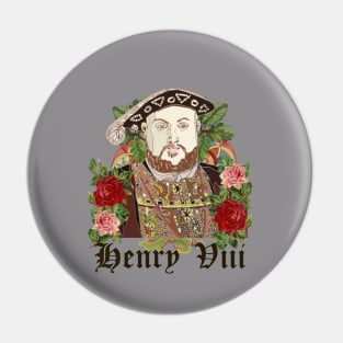 Henry VIII Tudor style design Pin