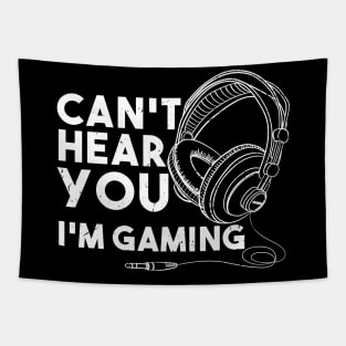 Funny Distressed Vintage Video Game Gift for Video Gamers Tapestry