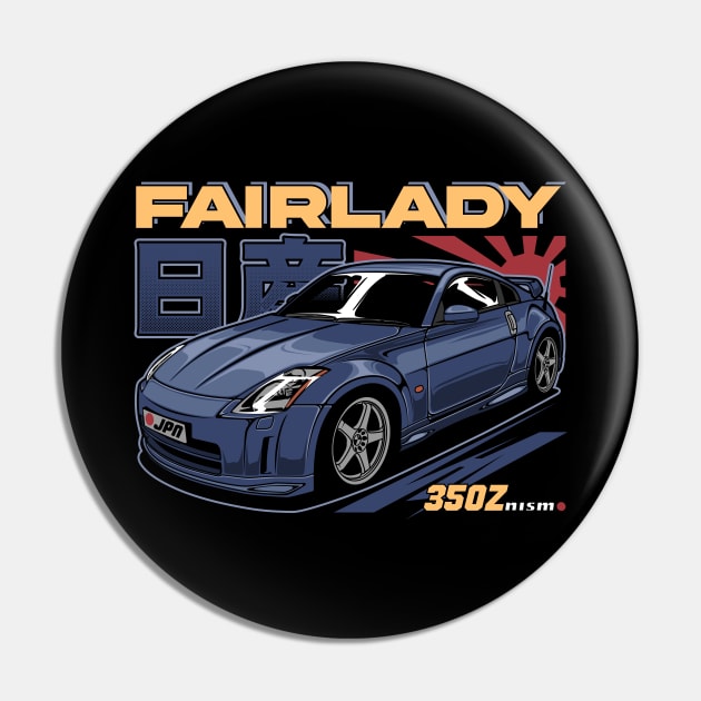 Fairlady 350Z Pin by idrdesign