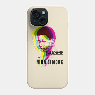 nina simone offset concert graphic Phone Case