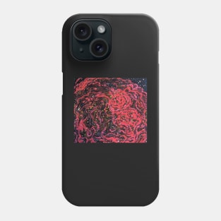 Space in red Phone Case