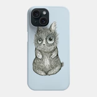 Very cute fluffy bunny Phone Case