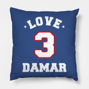 Damar Hamlin jersey Pillow