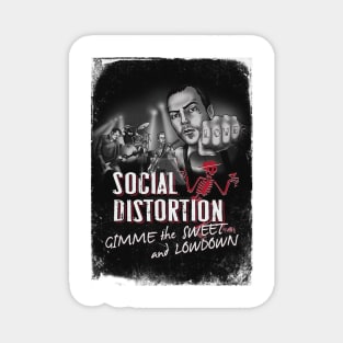 Gimme The Sweet Social Distortion Magnet