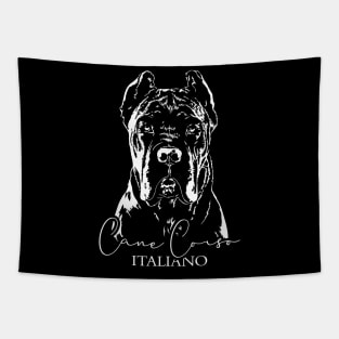 Cane Corso Italiano dog portrait dog mom Tapestry