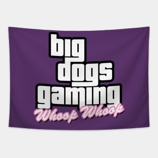 Big Dogs Gaming - Vice Style Logo Tapestry