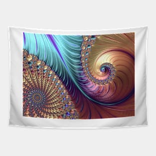 Mandelbrot fractal (F008/4427) Tapestry