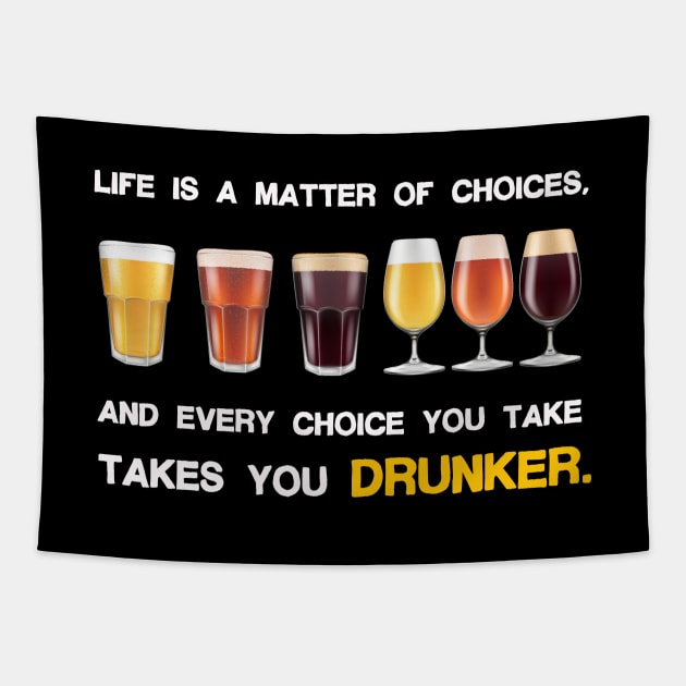 Life is a matter of choices, and every choice you take takes you... Tapestry by Pannolinno