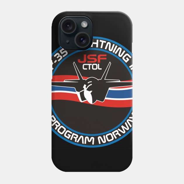 F35 Lightning II Phone Case by MBK