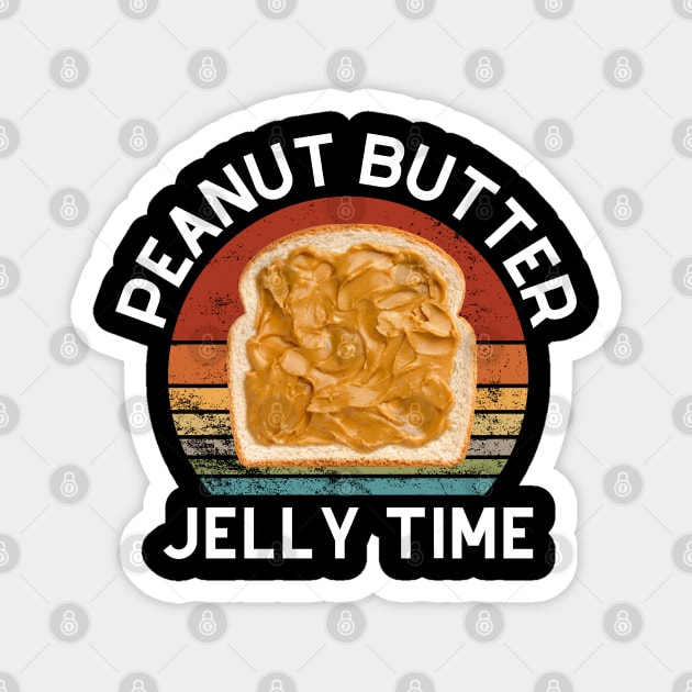 Peanut Butter Jelly Time Magnet by oneduystore