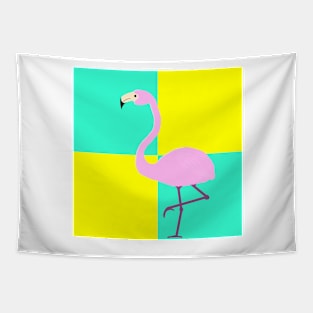 Ultra Bright Flamingo Tapestry