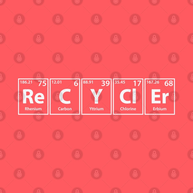 Recycler (Re-C-Y-Cl-Er) Periodic Elements Spelling by cerebrands