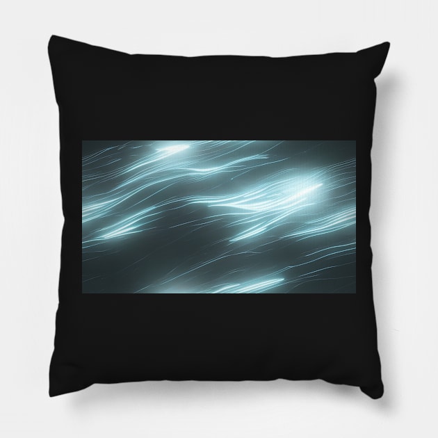 Seamless Futuro Texture Patterns XIX Pillow by newdreamsss