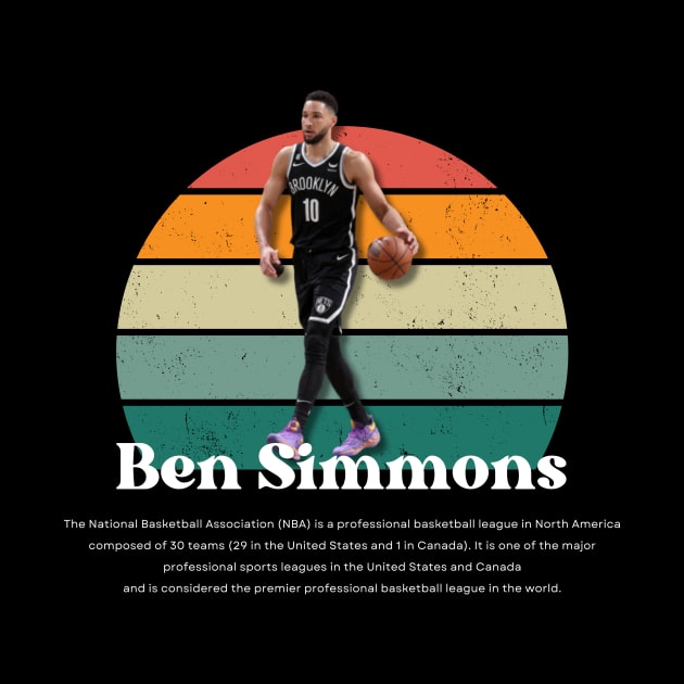 Ben Simmons Vintage V1 by Gojes Art