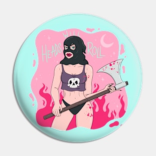 Executioner Babe Pin