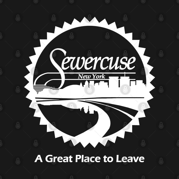 Sewercuse Logo white text by Lumooncast