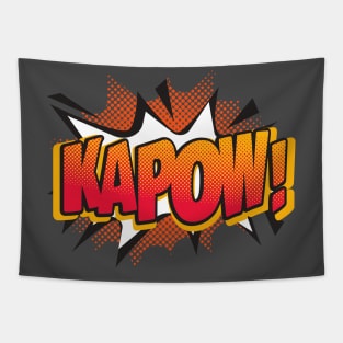 KAPOW run run run Tapestry