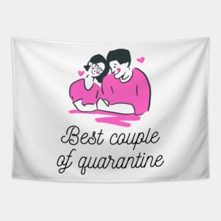 Best Couple of Quarantine Tapestry