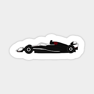 White and Black 2024 Livery Magnet