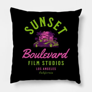 Sunset Boulevard Pillow