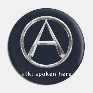 Atkinson 1970s British classic lorry "Atki spoken here" Pin