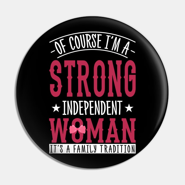 International Women Day Pin by Special Tees