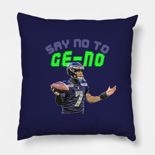 Say No To GENO Pillow by Aussie NFL Fantasy Show