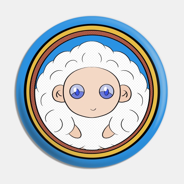 Sheep Lovers Pin by DiegoCarvalho