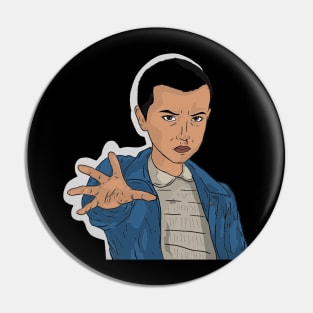 Stranger Things X Eleven Pin